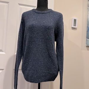 Madewell Blue Men’s Merino Wool Sweater. Size small